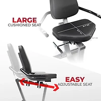 Sunny Health & Fitness Performance Interactive Series Recumbent Bike