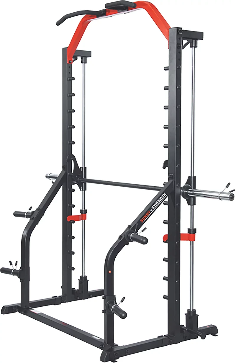 Sunny Health & Fitness Smith Machine Squat Rack Essential Series II