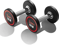 Sunny Health & Fitness Signature Style lb Polyurethane Round Dumbbell