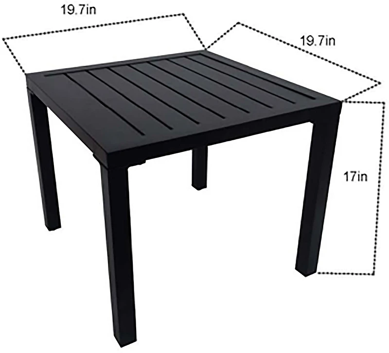 Mosaic Livingston Square Accent Table