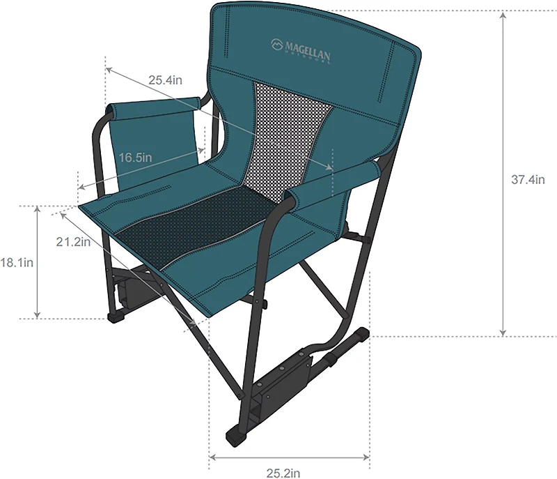 Magellan Outdoors Odyssey Rocker Chair