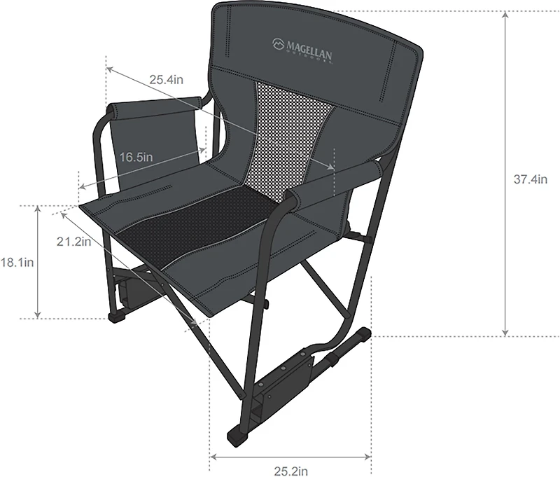 Magellan Outdoors Odyssey Rocker Chair