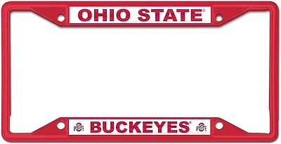 WinCraft Ohio State Team Color License Plate Frame