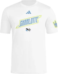 adidas Men's Charlotte FC 3rd Jersey Pregame Hook T-shirt