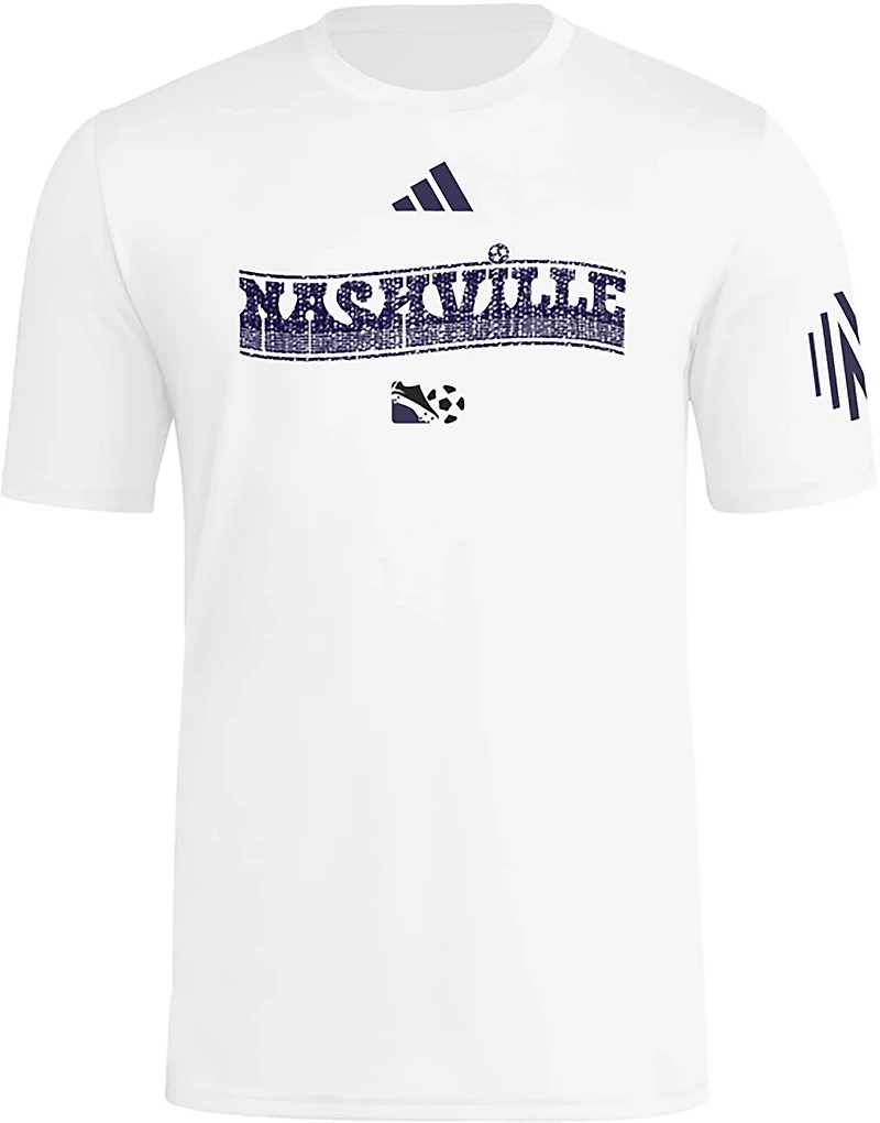 adidas Men's Nashville SC 3rd Jersey Pregame Hook T-shirt
