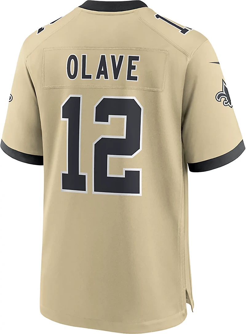 Nike Men's New Orleans Saints Chris Olave #12 Alternate Jersey