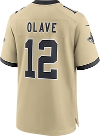 Nike Men's New Orleans Saints Chris Olave #12 Alternate Jersey