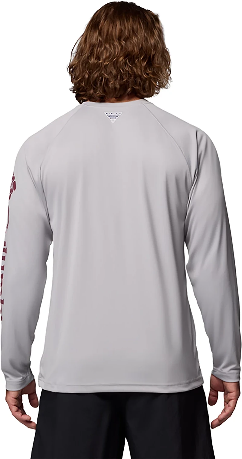 Columbia Sportswear Men's Texas A&M CLG Vault Terminal Tackle Long Sleeve Shirt