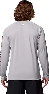 Columbia Sportswear Men's Texas A&M CLG Vault Terminal Tackle Long Sleeve Shirt