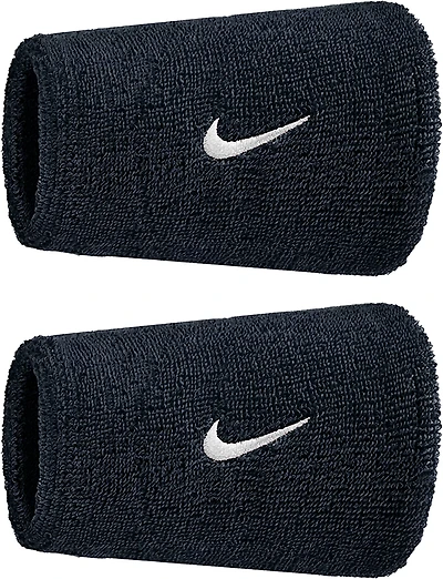 Nike Swoosh Classic Doublewide Wristbands 2-Pack