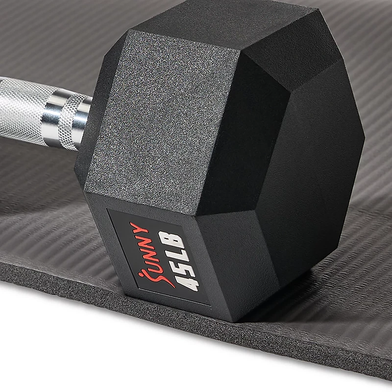 Sunny Health & Fitness Premium 0.5-inch Extra Thick Exercise Yoga Mat