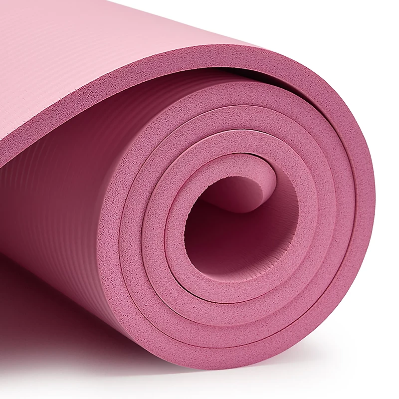 Sunny Health & Fitness Premium 0.5-inch Extra Thick Exercise Yoga Mat