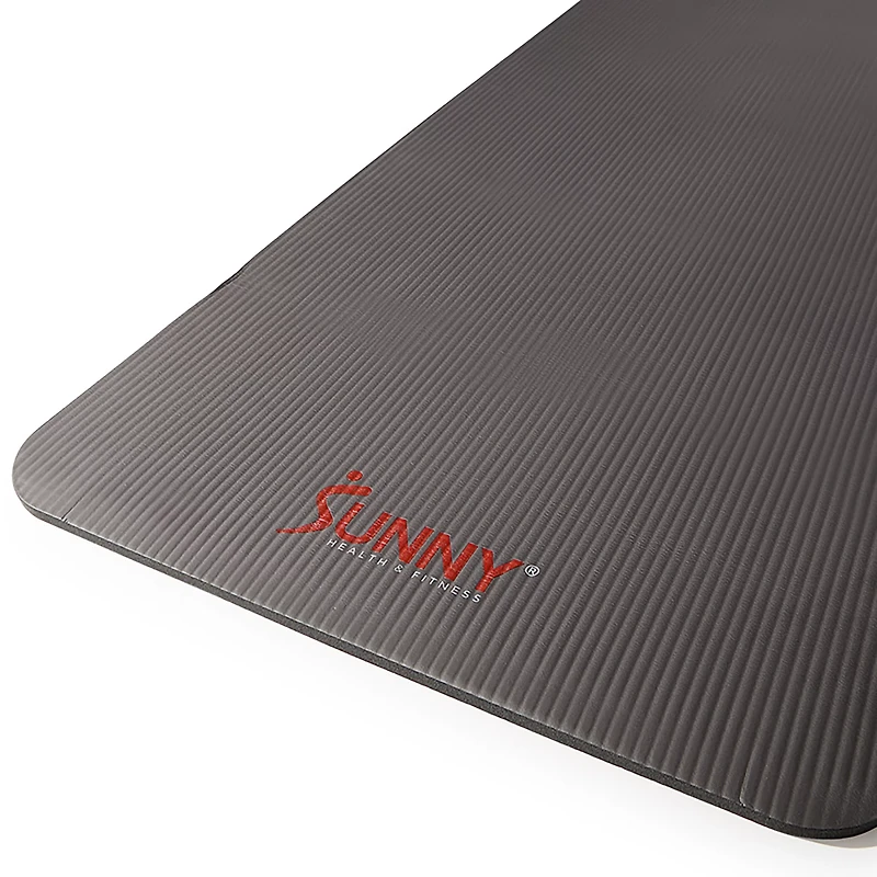 Sunny Health & Fitness Premium 0.5-inch Extra Thick Exercise Yoga Mat