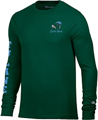 Champion Men's Tulane 3 Hits Stadium Long Sleeve T-shirt