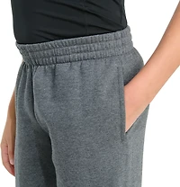 adidas Boys' Essential Big Logo Fleece Joggers