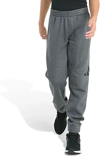 adidas Boys' Essential Big Logo Fleece Joggers