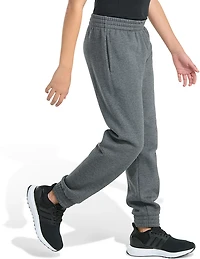 adidas Boys' Essential Big Logo Fleece Joggers