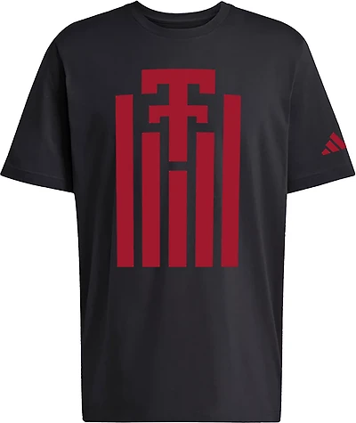 adidas Men's Texas Tech Red Raiders 100 Year Anniversary Football Short Sleeve Graphic T-shirt