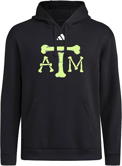 adidas Men's Texas A&M Aggies Halloween ATM Glow Graphic Hoodie