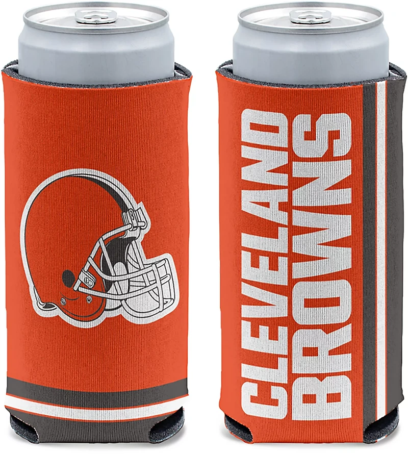 WinCraft Browns Logo Slim Can Cooler