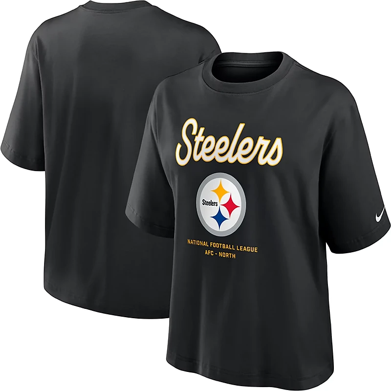 Nike Women's Steelers Essential Boxy T-shirt