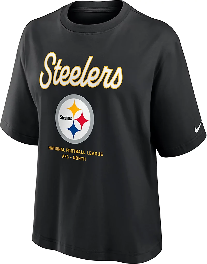 Nike Women's Steelers Essential Boxy T-shirt