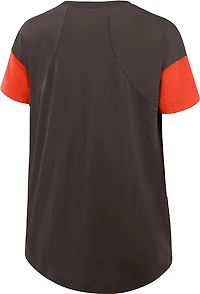 Nike Women's Cleveland Browns Flowy Fashion Graphic T-shirt