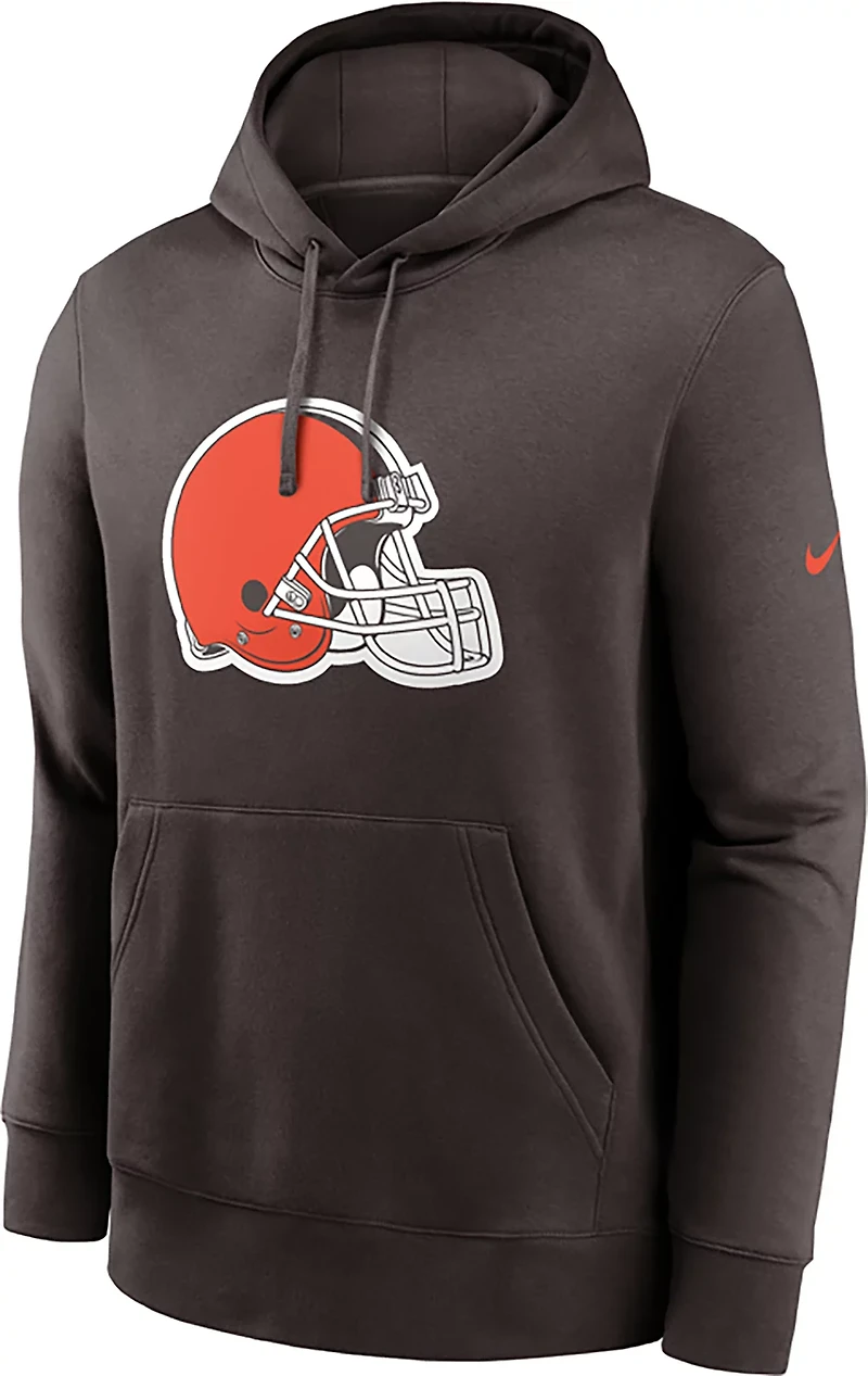 Nike Men's Cleveland Browns Club Logo Hoodie