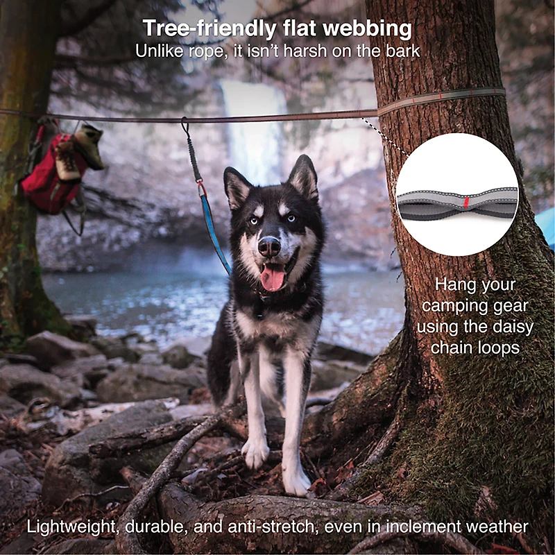 Kurgo Ridgeline Tie Out 30ft Dog Tether