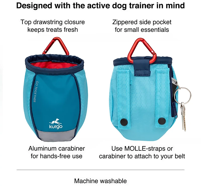 Kurgo Go Stuff It Dog Treat Bag