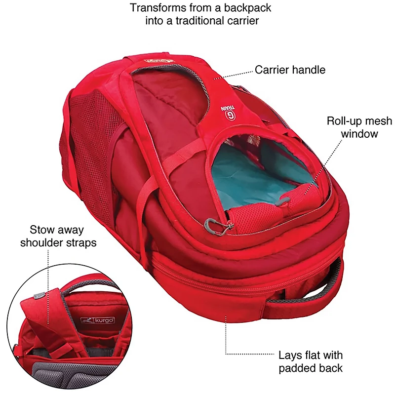 Kurgo G-Train Dog Carrier Backpack