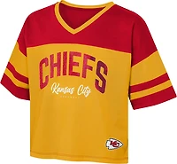 Outerstuff Women's Kansas City Chiefs The Play Maker Jersey T-shirt