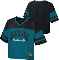 Outerstuff Women's Jacksonville Jaguars The Play Maker Jersey T-shirt