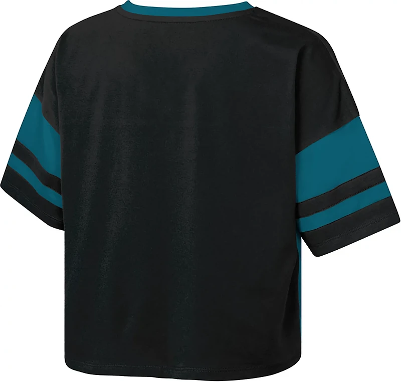 Outerstuff Women's Jacksonville Jaguars The Play Maker Jersey T-shirt