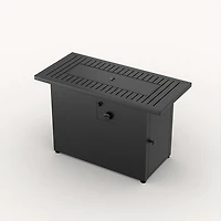 Mosaic Livingston Rectangular Gas Firepit Table