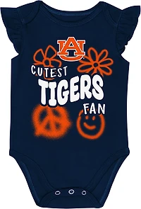 Outerstuff Infants' Auburn Little Sunshine 2-Piece Creeper Set