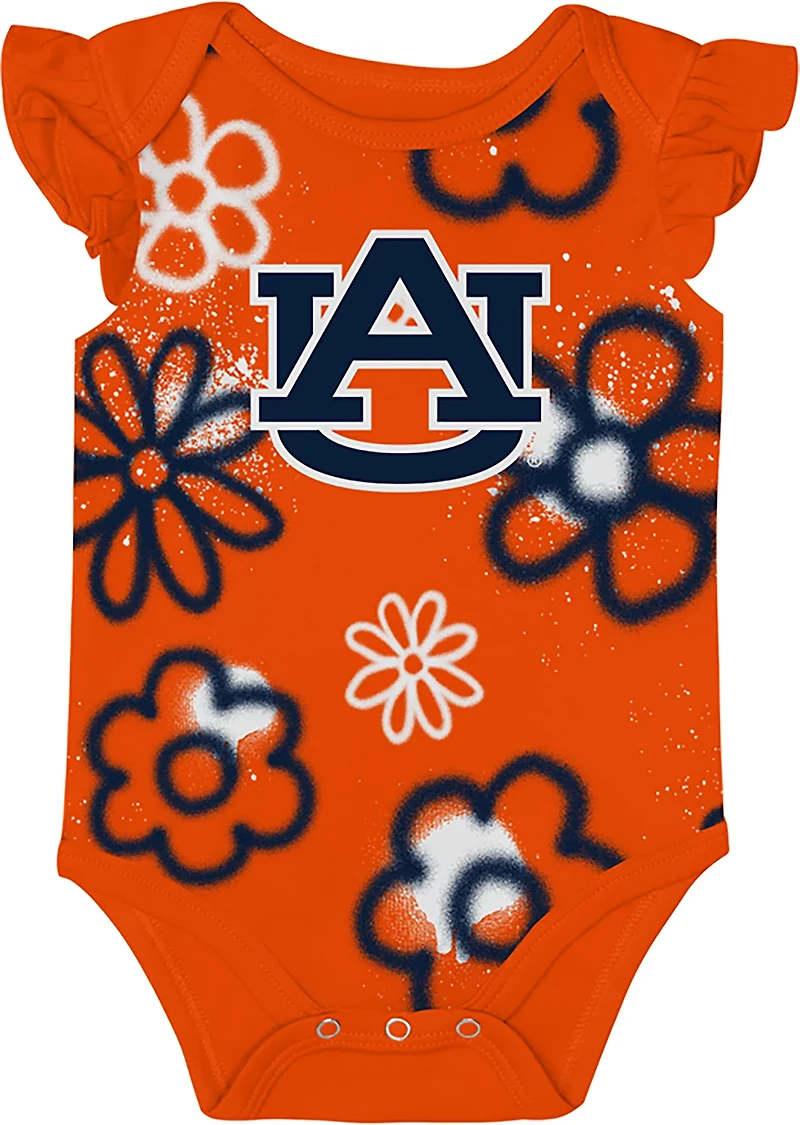 Outerstuff Infants' Auburn Little Sunshine 2-Piece Creeper Set