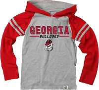Wes & Willy Boys' University of Georgia Raglan Lightweight Hoodie