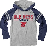 Wes & Willy Boys' University of Mississippi Raglan Lightweight Hoodie
