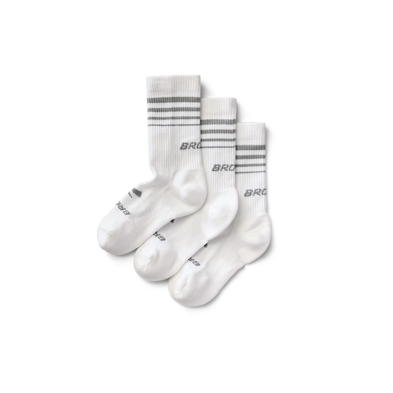 Brooks Run-In Crew Socks 3-Pack