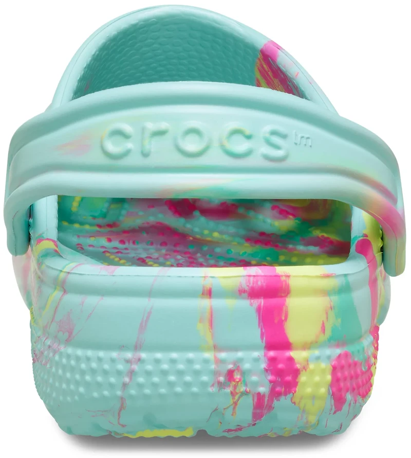 Crocs Kids' Classic Marble Clogs