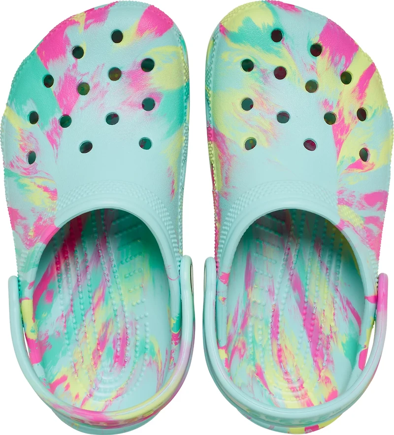 Crocs Kids' Classic Marble Clogs