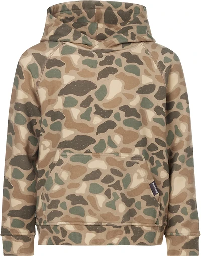 BURLEBO Boys' Pintail Camo Fleece Hoodie