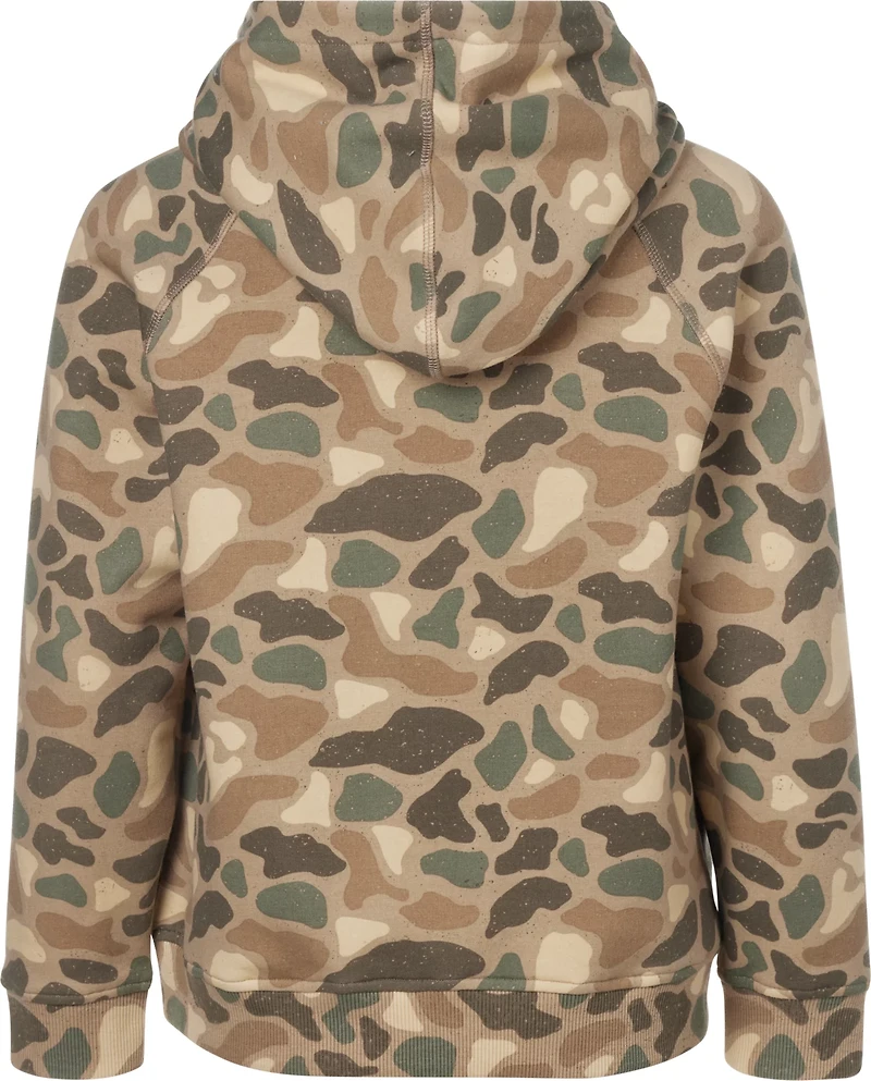 BURLEBO Boys' Pintail Camo Fleece Hoodie