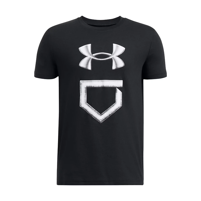 Under Armour Boys' Baseball Icon Short Sleeve T-shirt