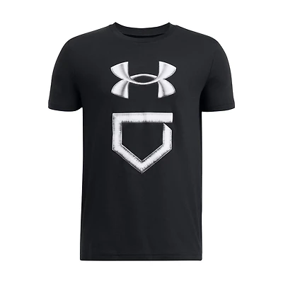 Under Armour Boys' Baseball Icon Short Sleeve T-shirt