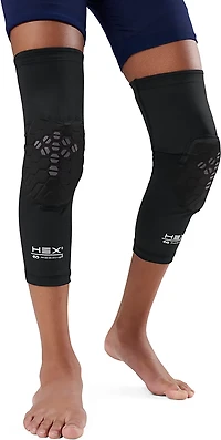 McDavid Youth HEX Viz Knee Sleeves 2-Pack