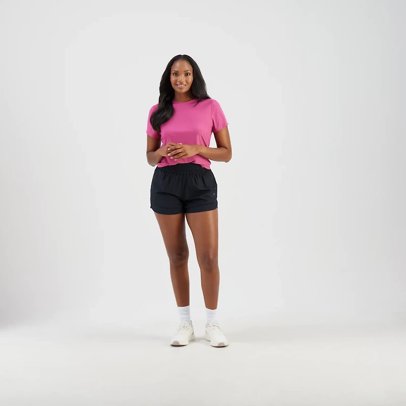 Freely Women's Run Relay Hi Waist Shorts 3.5