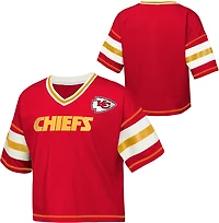 Outerstuff Girls' Chiefs Grid Iron Jersey T-shirt