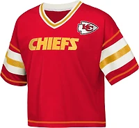 Outerstuff Girls' Chiefs Grid Iron Jersey T-shirt